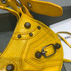 BLN-Ciaga Le Cagole XS Shoulder Bag In Yellow, For Women,  Bags 10.2in/26LO