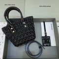 BLN-Ciaga Bistro XS Basket With Strap In Black , For Women,  Bags 16.1in/41LO 6713422IE2Y1000
