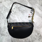 BLN-Ciaga Souvenir XXS Belt Bag In Black, For Women,  Bags 11.8in/30LO