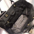 CHL -  Deauville Tote Canvas Bag Black/Grey/Multi For Women 14.9in/38LO