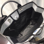 CHL -  Deauville Tote Canvas Bag Light Grey For Women Handbags, Shoulder Bags 15in/38LO A66941