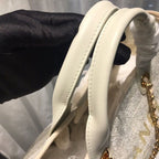 CHL -  Deauville Tote Tweed Canvas Bag Fall/Winter Collection, Beige/Cream/Gold/Multi For Women 15in/38LO