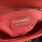 CHL - Flap Bag Red Hardware Grained Red For Women Handbags, Shoulder Bags 9.4in/24LO AS2303