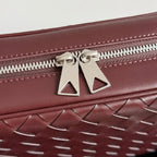 BV 25 Small Intrecciato Camera Bag 24.5cm Barolo Cowhide HW
