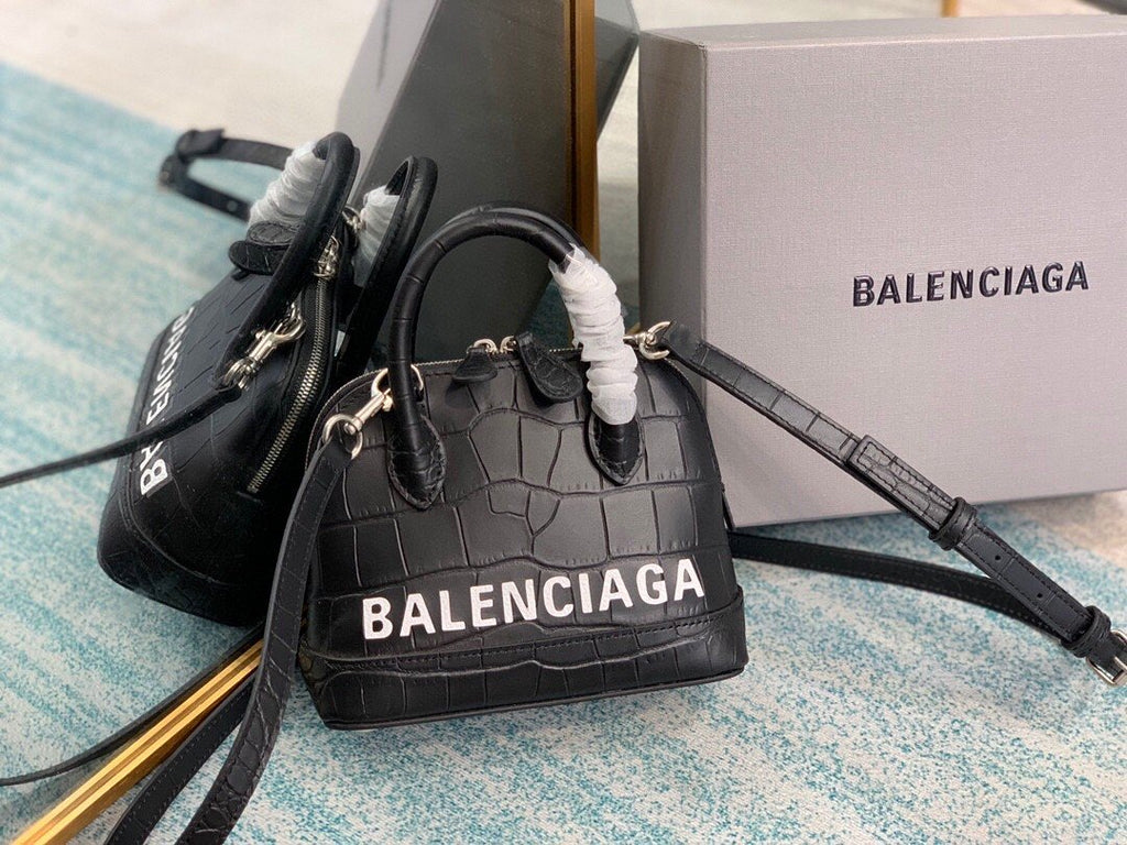 BLN-Ciaga Ville Mini Handbag In Black, For Women,  Bags 4.7in/12LO