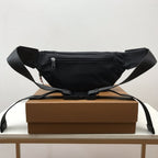 B-Berry - BB  Logo Detail Econyl Sonny Bum Bag Black For Men, Bags 12.2in/31LO