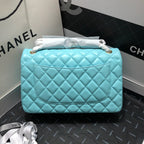 CHL - Large Classic Handbag Gold Hardware Blue For Women Handbags, Shoulder Bags 11.8in/30LO