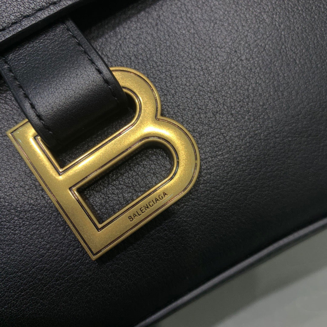 BLN-Ciaga Downtown Small Shoulder Bag In Black, For Women,  Bags 11.8in/30LO 67135329S1M1000