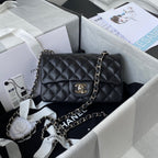 CHL - Mini Classic Handbag Black For Women 7.9in/20LO