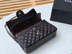 CHL -  Classic Handbag SilLusso Official - Hardware Black For Women Bags, Shoulder And Crossbody Bags 10.2in/26LO A01112