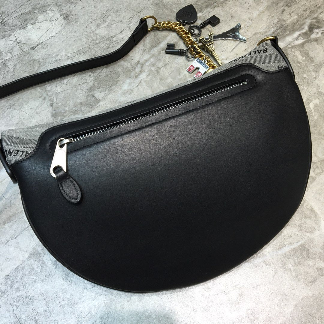 BLN-Ciaga Souvenir XS Belt Bag In Gray, For Women,  Bags 9.5in/24LO