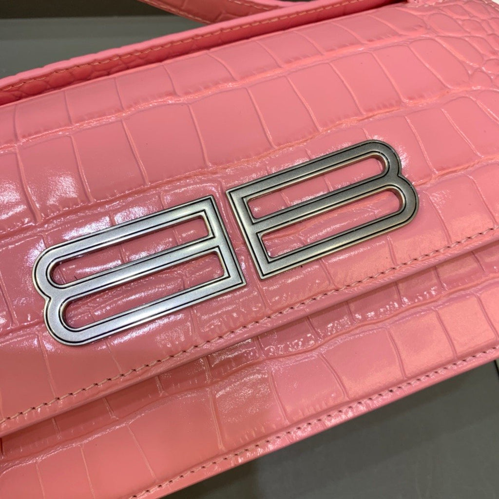 BLN-Ciaga Gossip Small Shoulder Bag Pink, For Women,  Bags 9.1in/23LO