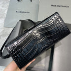 BLN-Ciaga Hourglass Small Handbag In Black, For Women,  Bags 9in/23LO