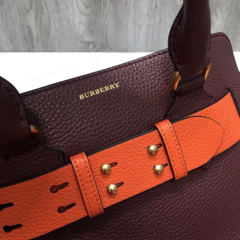 B-Berry - BB  Small Triple Stud Belt Bag Purple For Women, Bags 14in/36LO
