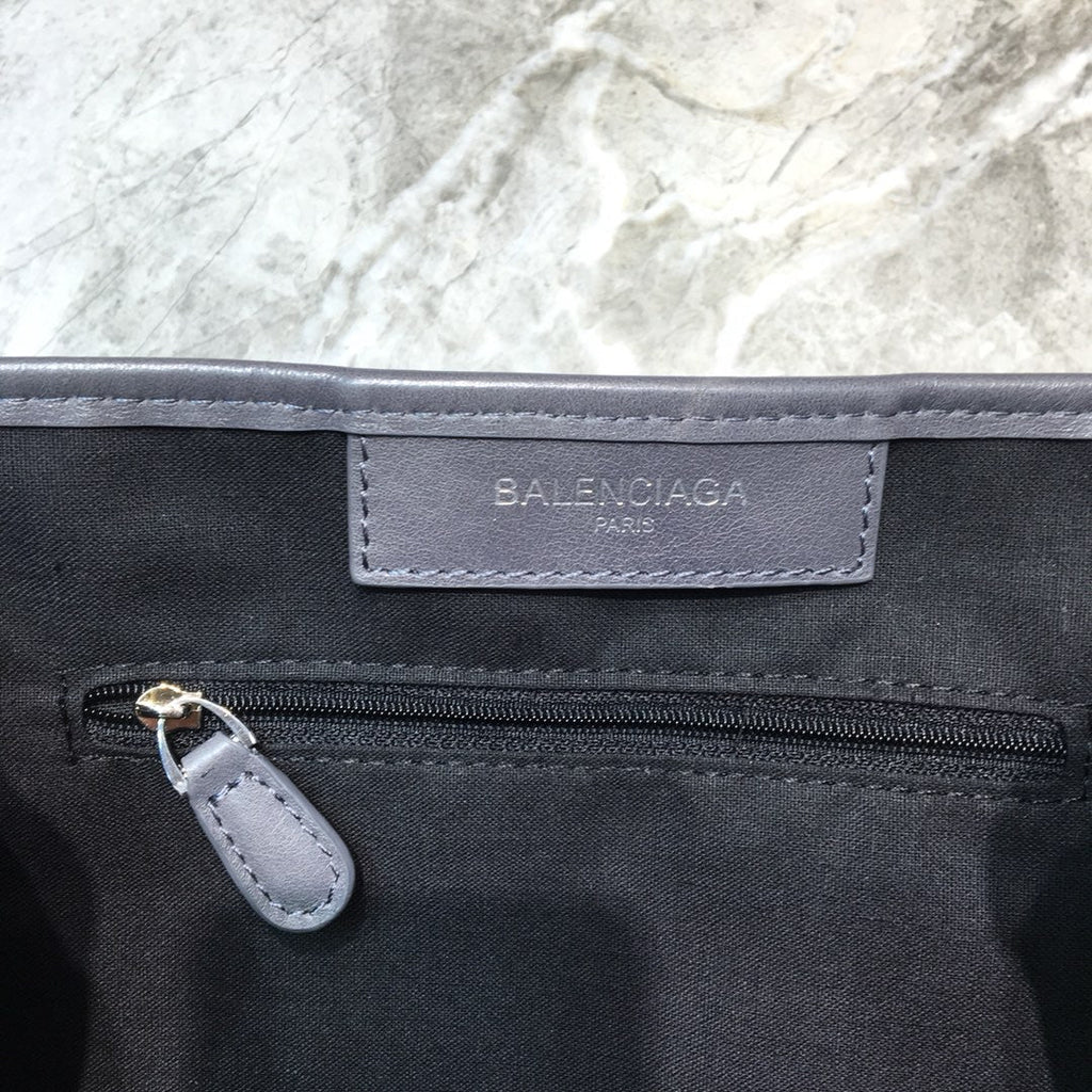 BLN-Ciaga Navy XS Tote Bag In Gray, For Women,  Bags 12.6in/32LO