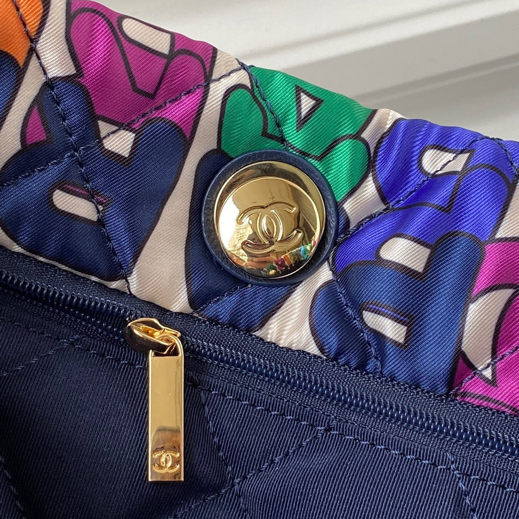 CHL - Large Shopping Bag Printed fabric Metal Multicolor Bag For Women 41LO/16in