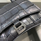 BLN-Ciaga Hourglass Mini Handbag In Black, For Women,  Bags 4.7in/12LO