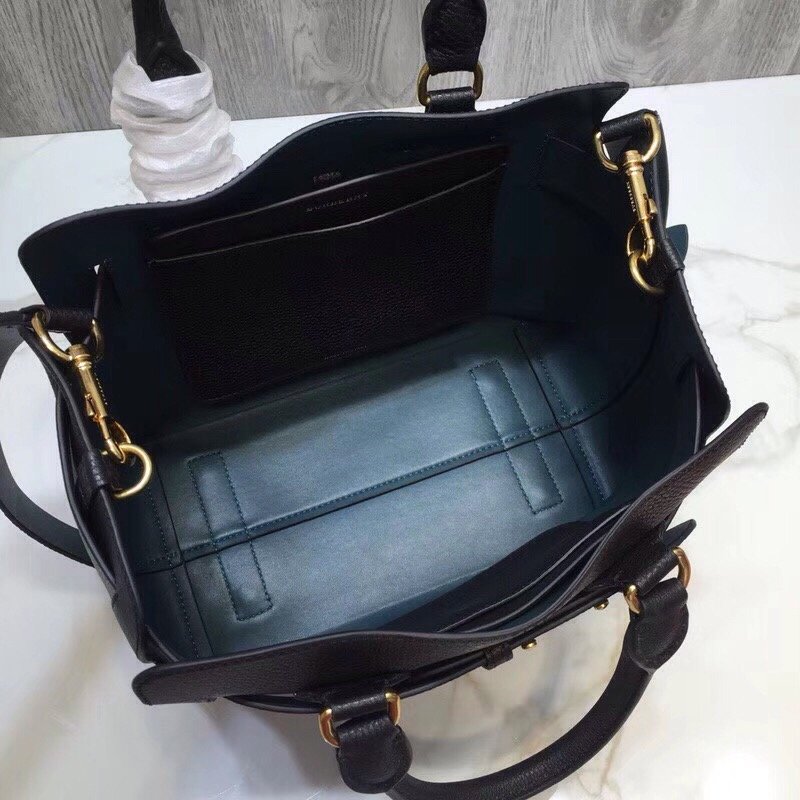 B-Berry - BB  Small Triple Stud Belt Bag Black For Women, Bags 14in/36LO