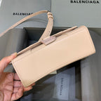 BLN-Ciaga Hourglass XS Handbag In Beige, For Women,  Bags 7.4in/19LO
