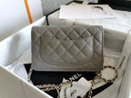 CHL - Mini Flap Bag Grey For Women 7.2in/18.5LO