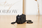 CHL -  Crystal Small Vanity with Chain Black Bag For Women 10LO/4in