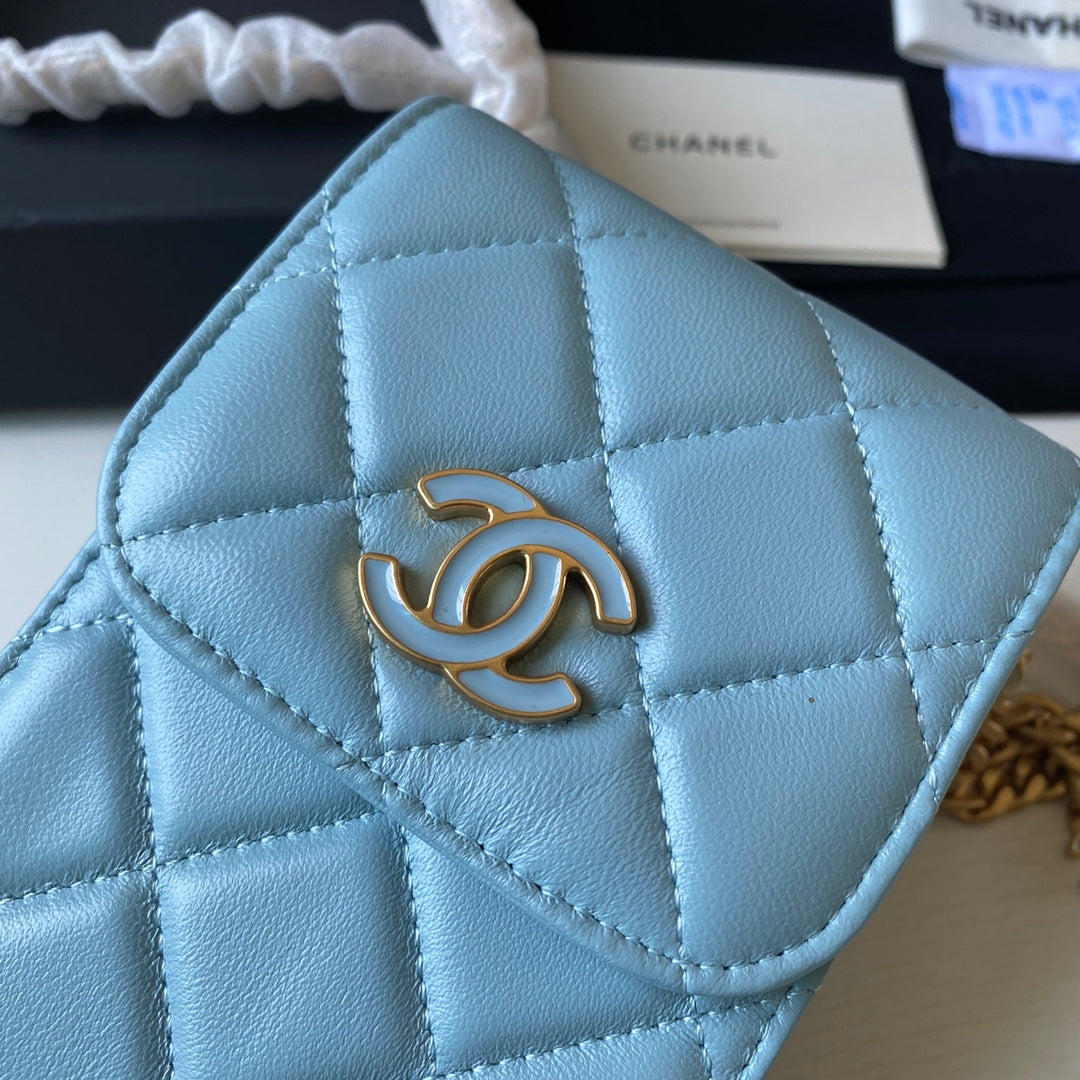 CHL - Phone Holder Blue Bag For Women 15LO/6in