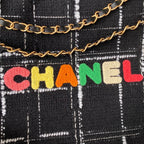 CHL -  22 Handbag Gold Hardware Black For Women Handbags, Shoulder Bags 14.2in/36LO AS3262