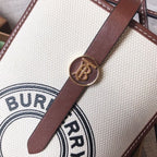 B-Berry - BB  Logo Graphic Canvas Anne Phone Case With Strap White For Women, Bags 7.1in/18LO