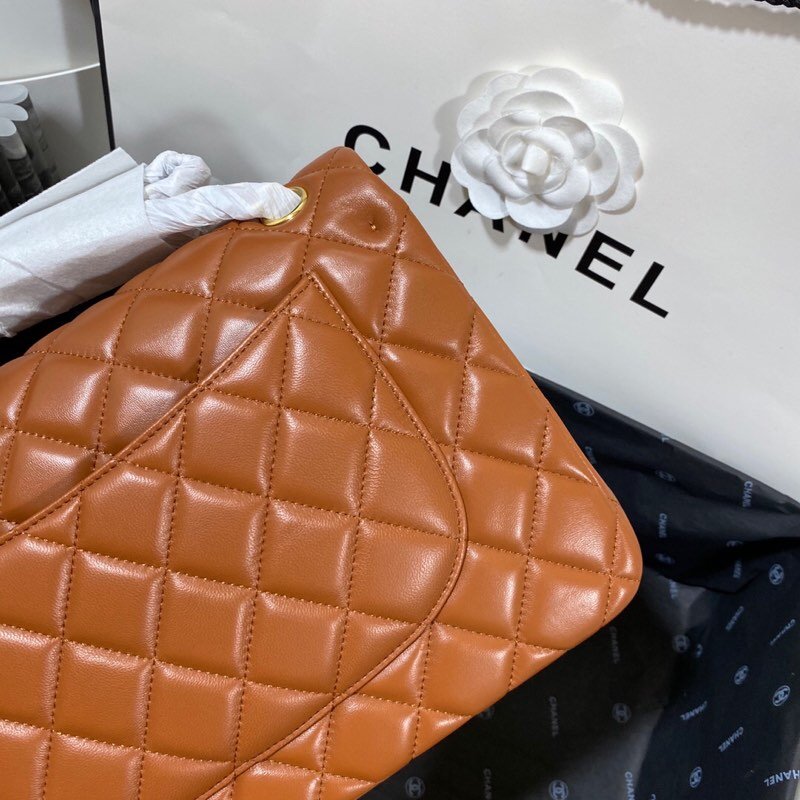 CHL - Large Classic Handbag Gold Hardware Brown For Women Handbags, Shoulder Bags 11.8in/30LO
