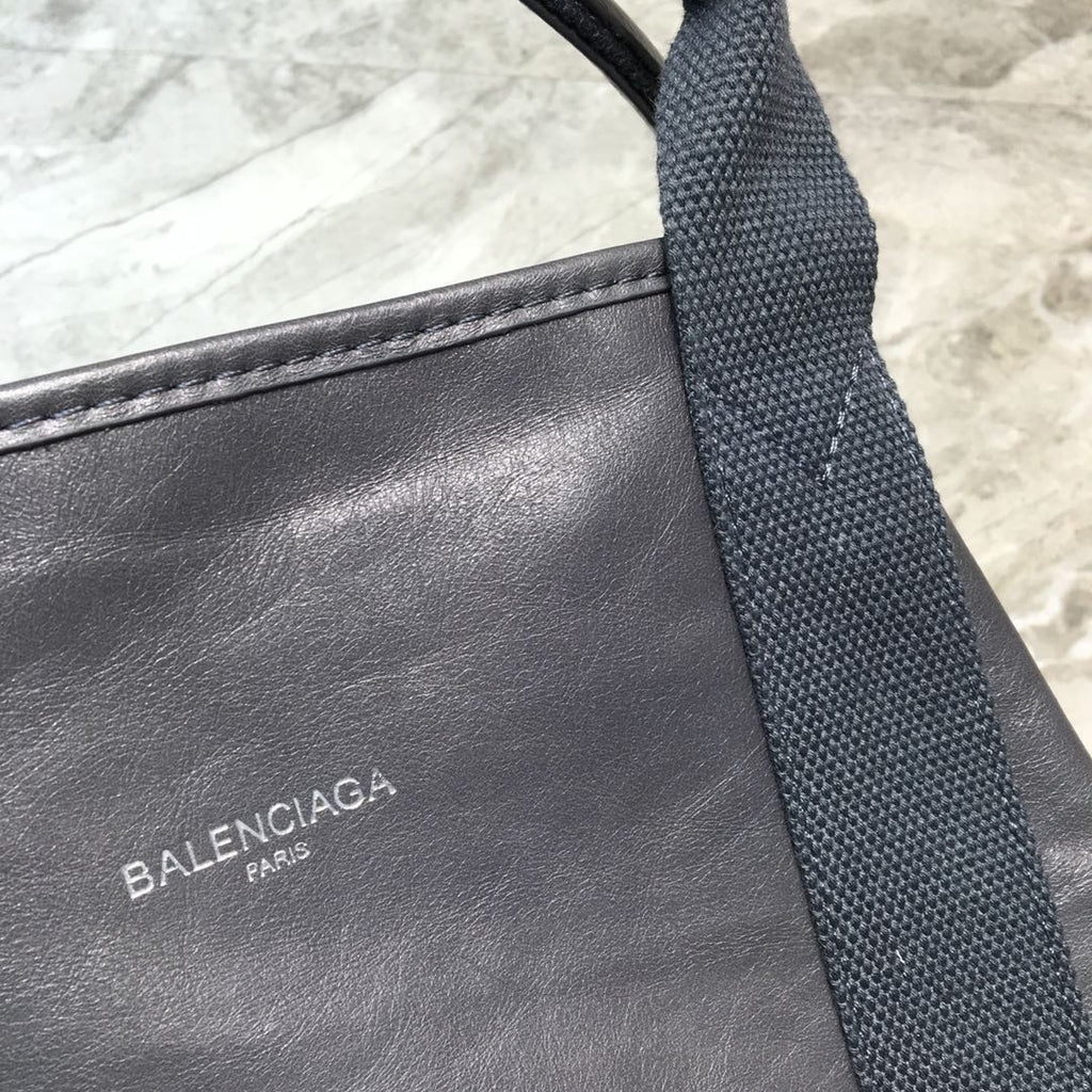 BLN-Ciaga Navy XS Tote Bag In Gray, For Women,  Bags 12.6in/32LO
