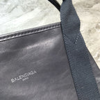 BLN-Ciaga Navy XS Tote Bag In Gray, For Women,  Bags 12.6in/32LO