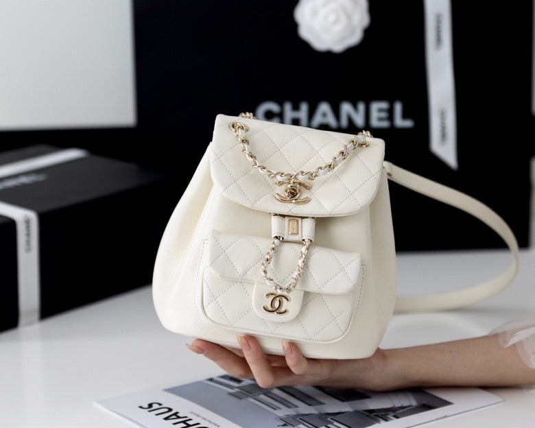 CHL -  Backpack White For Women 7 in/18LO