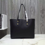 B-Berry - BB  Small Embossed Crest Tote Black For Women, Bags 13.8in/35LO