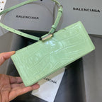 BLN-Ciaga Hourglass XS Handbag In Light Green, For Women,  Bags 7.4in/19LO