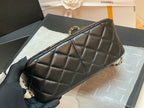 CHL - Hobo Handbag Black Bag For Women 16LO/6in