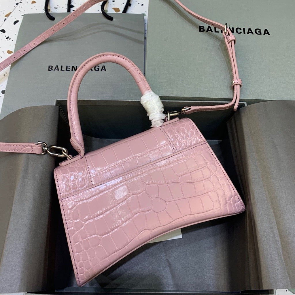 BLN-Ciaga Hourglass Small Handbag In Pink, For Women,  Bags 9in/23LO 5935461LR6Y5906