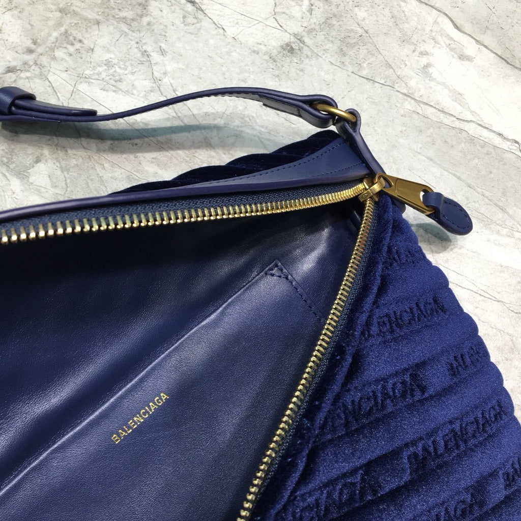 BLN-Ciaga Souvenir XXS Belt Bag In Dark Blue, For Women,  Bags 11.8in/30LO