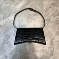 BLN-Ciaga Hourglass Handbag In Black, For Women,  Bags 9.8in/25LO
