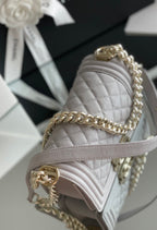 CHL - Mini Classic Flapbag White For Women 15LO/5.9 in