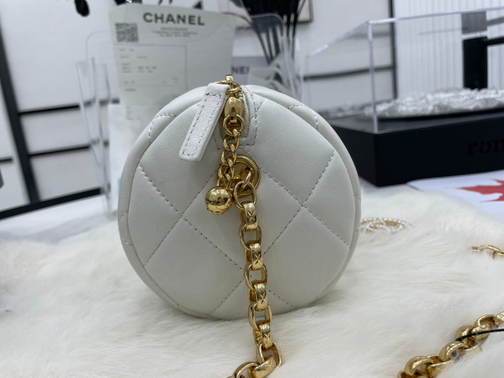 CHL -  Bowling Mini White Bag For Women 11LO/4.3in