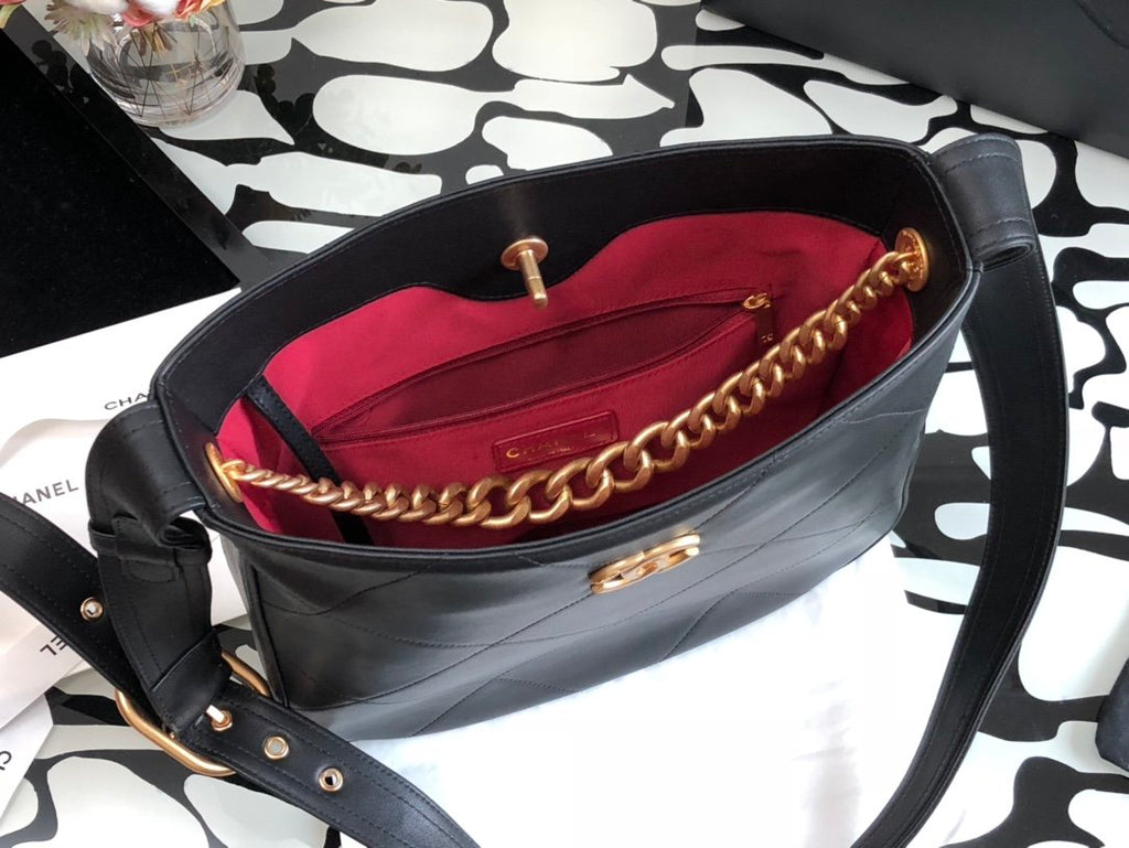 CHL -  Co-Co Shoulder Bag Black For Women 11.4in/29LO