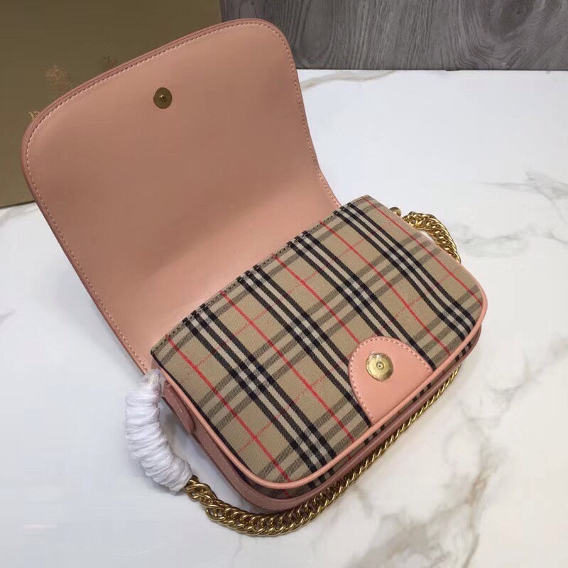 B-Berry - BB  1983 Check LiNike Bag PiNike For Women, Bags 9in/23LO