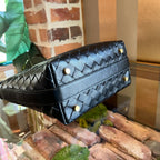 B-VENETA Mini Wallace Intrecciato Leather Shoulder Bag