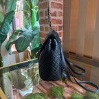 CHL Urban Spirit Small Black Leather Backpack