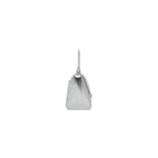 BLN-CIAGA HOURGLASS SMALL HANDBAG CROCODILE EMBOSSED IN GREY