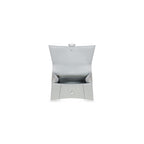 BLN-CIAGA HOURGLASS SMALL HANDBAG CROCODILE EMBOSSED IN GREY