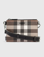 B-BERY BENJI CHECK CROSSBODY BAG