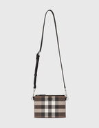 B-BERY BENJI CHECK CROSSBODY BAG