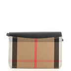 B-BERY HAMPSHIRE DERBY CALFSKIN HOUSE CHECK CROSSBODY BAG