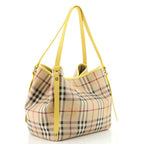 B-BERY CANTERBURY HAYMARKET CHECK SMALL TOTE BAG